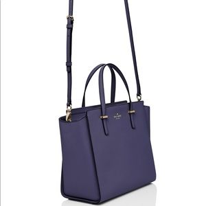 Kate spade cedar street Hayden tote NAVY NWT